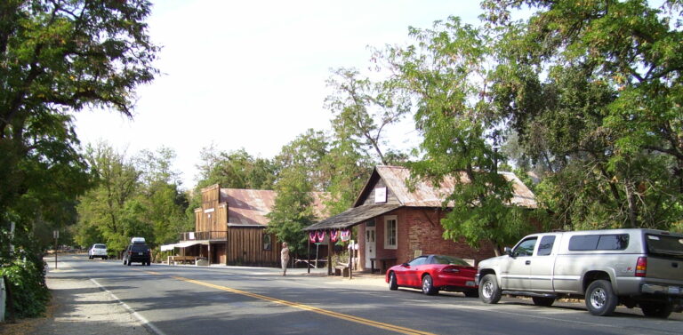 Main Street in Coloma, CA